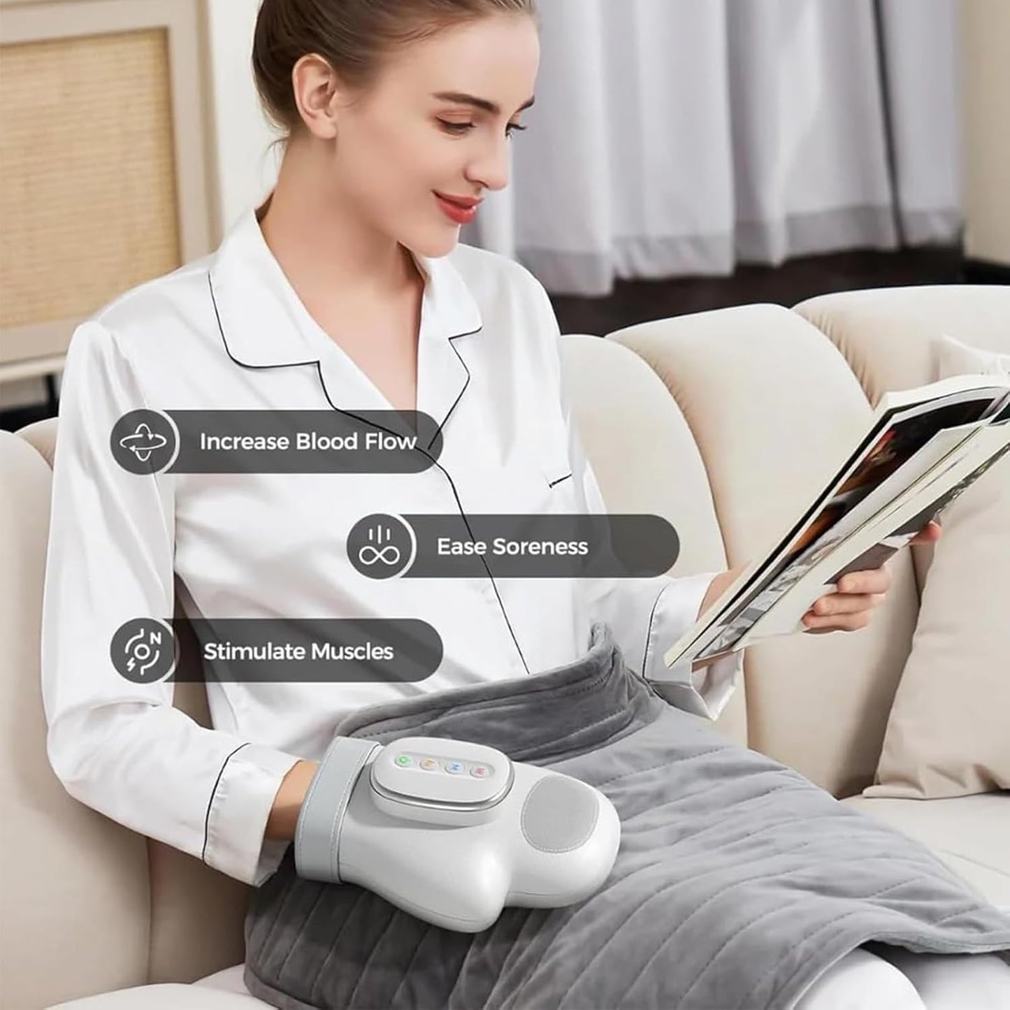 Electric Hand Massager with Airbag